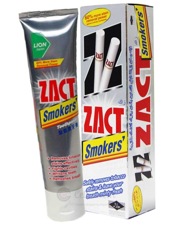 zact smokers toothpaste